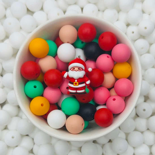 *3D Santa Focal Bead