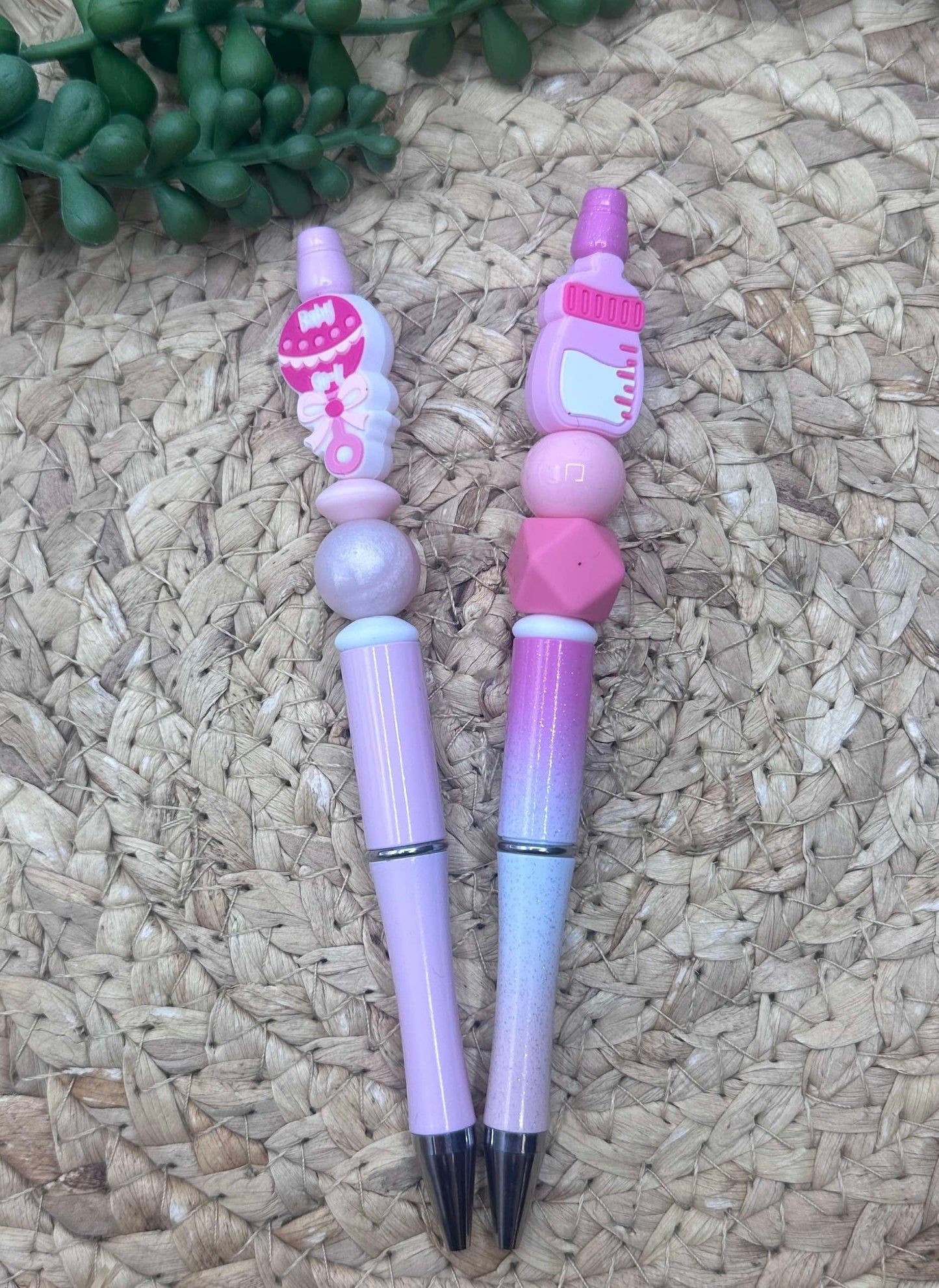 Welcome Baby Girl Beadable Pen Kit
