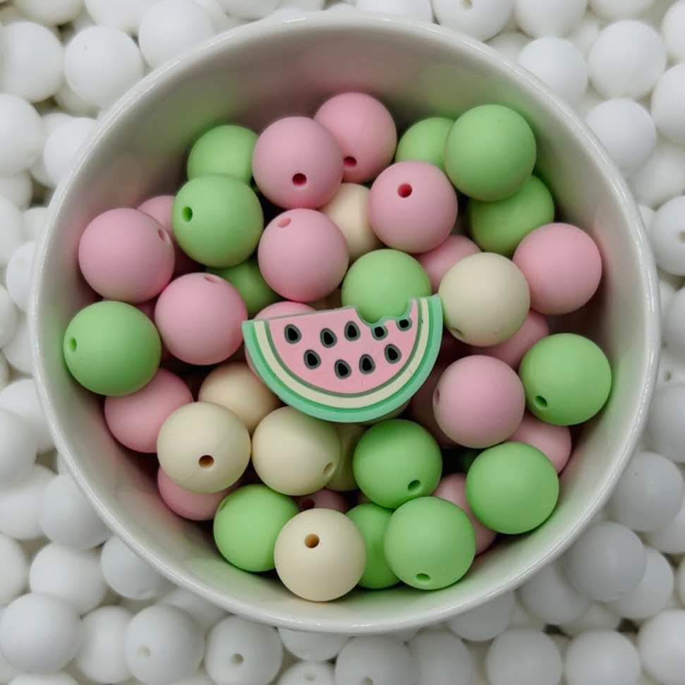 Watermelon Focal Bead