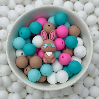 Perle focale Gnome de lapin de Pâques
