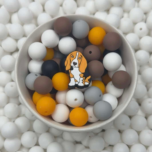 Bassett Hound Focal Bead