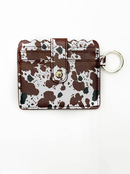 CTS Creation: Brown Cow Printed Wallet