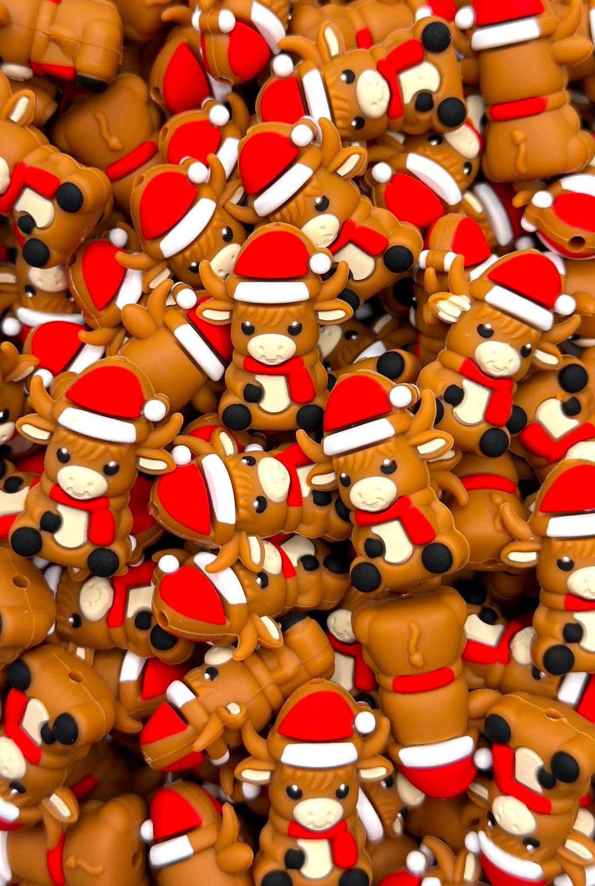 Merry Moo Focal Bead
