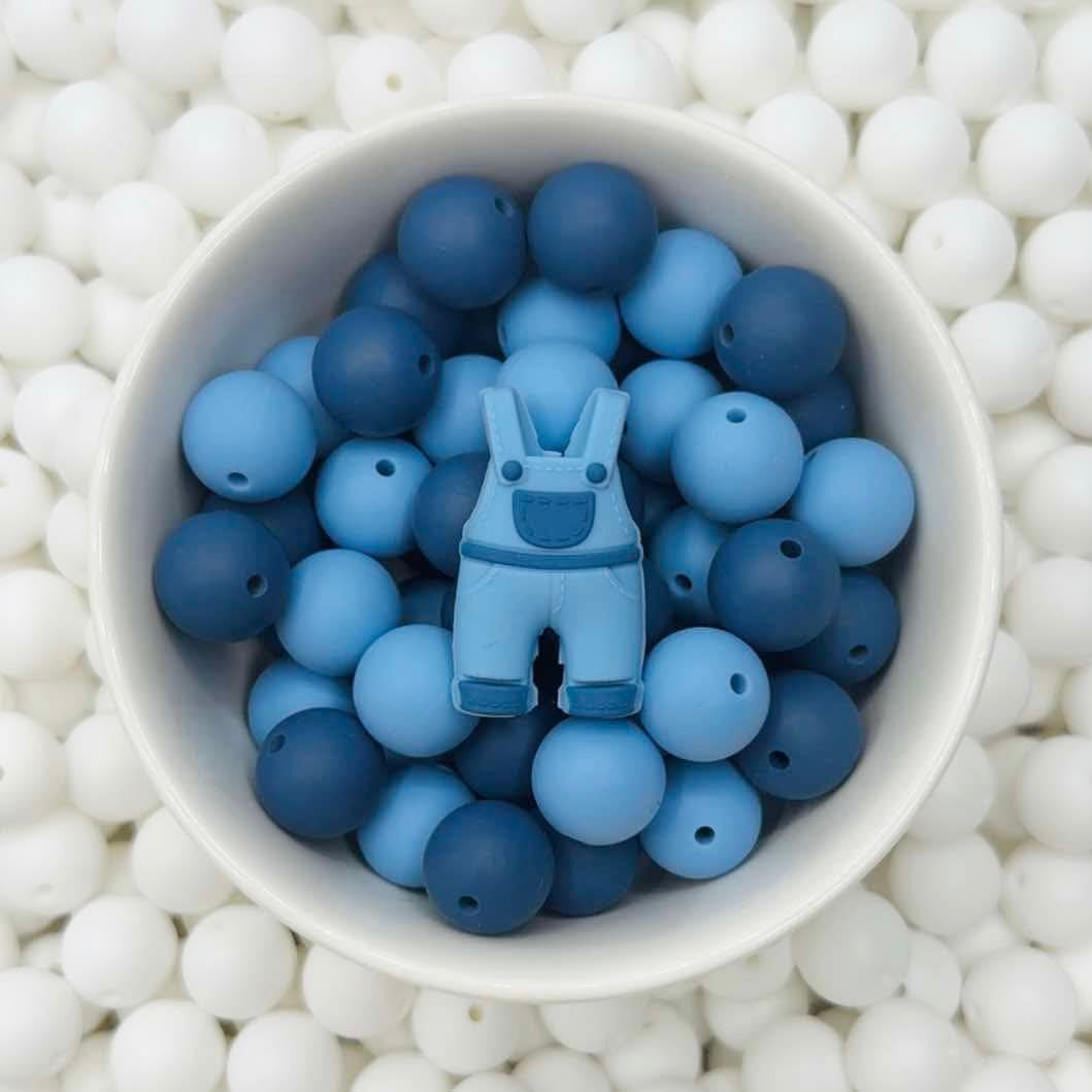 Overalls Focal Bead