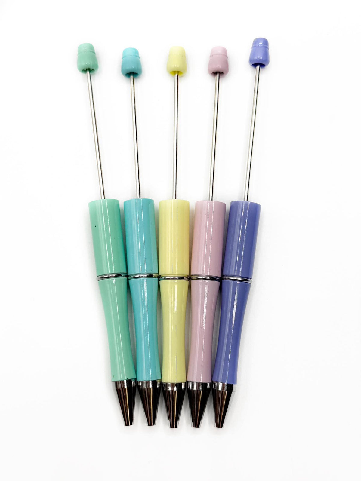 5 for $3 **PEN DEAL** Solid Pastel Beadable Pen Pack