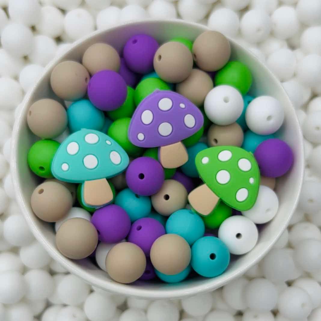 Mushroom Focal Bead