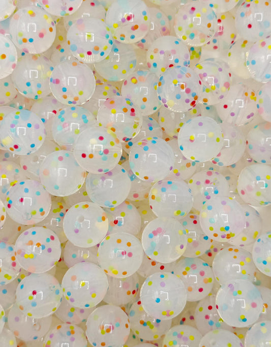 Confetti 15mm Bead