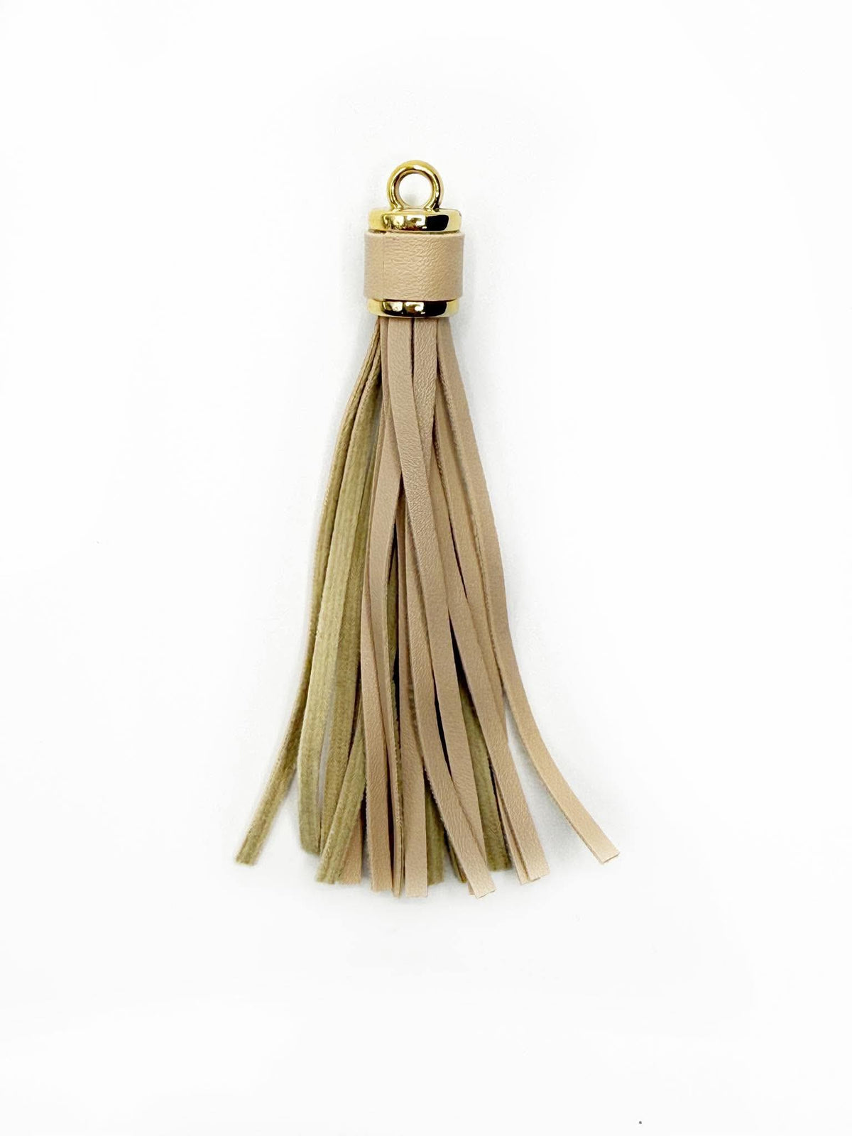 Gold Hardware Leather Tassels