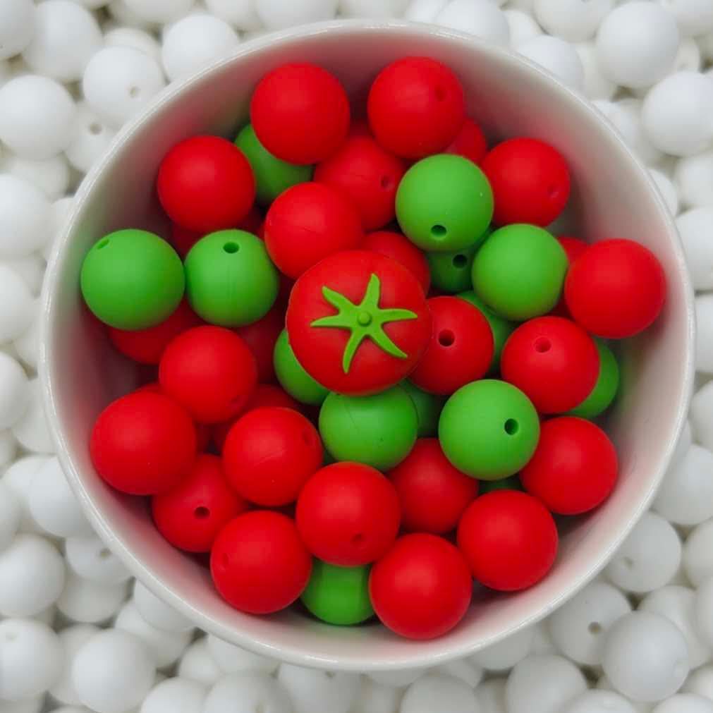 Tomato Focal Bead