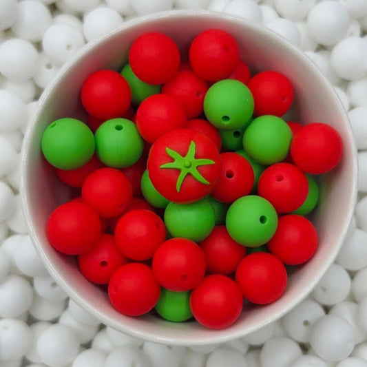 Tomato Focal Bead