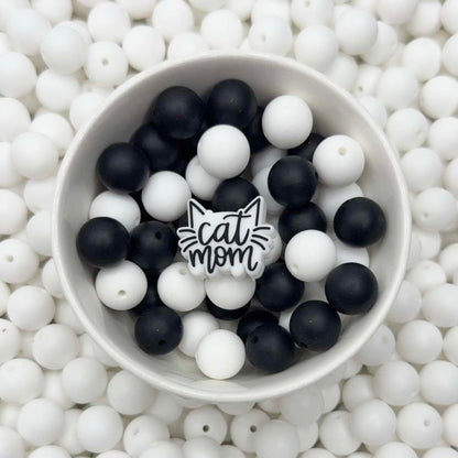 Cat Mom Focal Bead