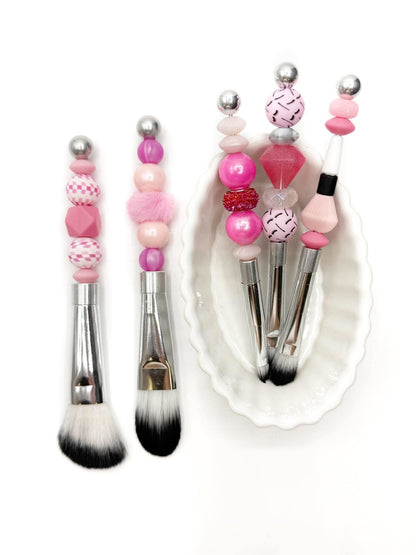 Beadable Makeup Brush Set