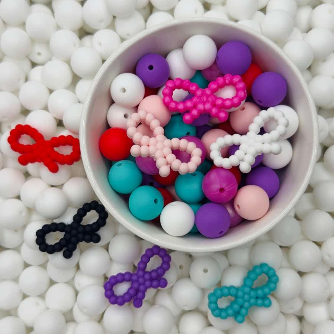 Bubble Bow Tie Focal Bead