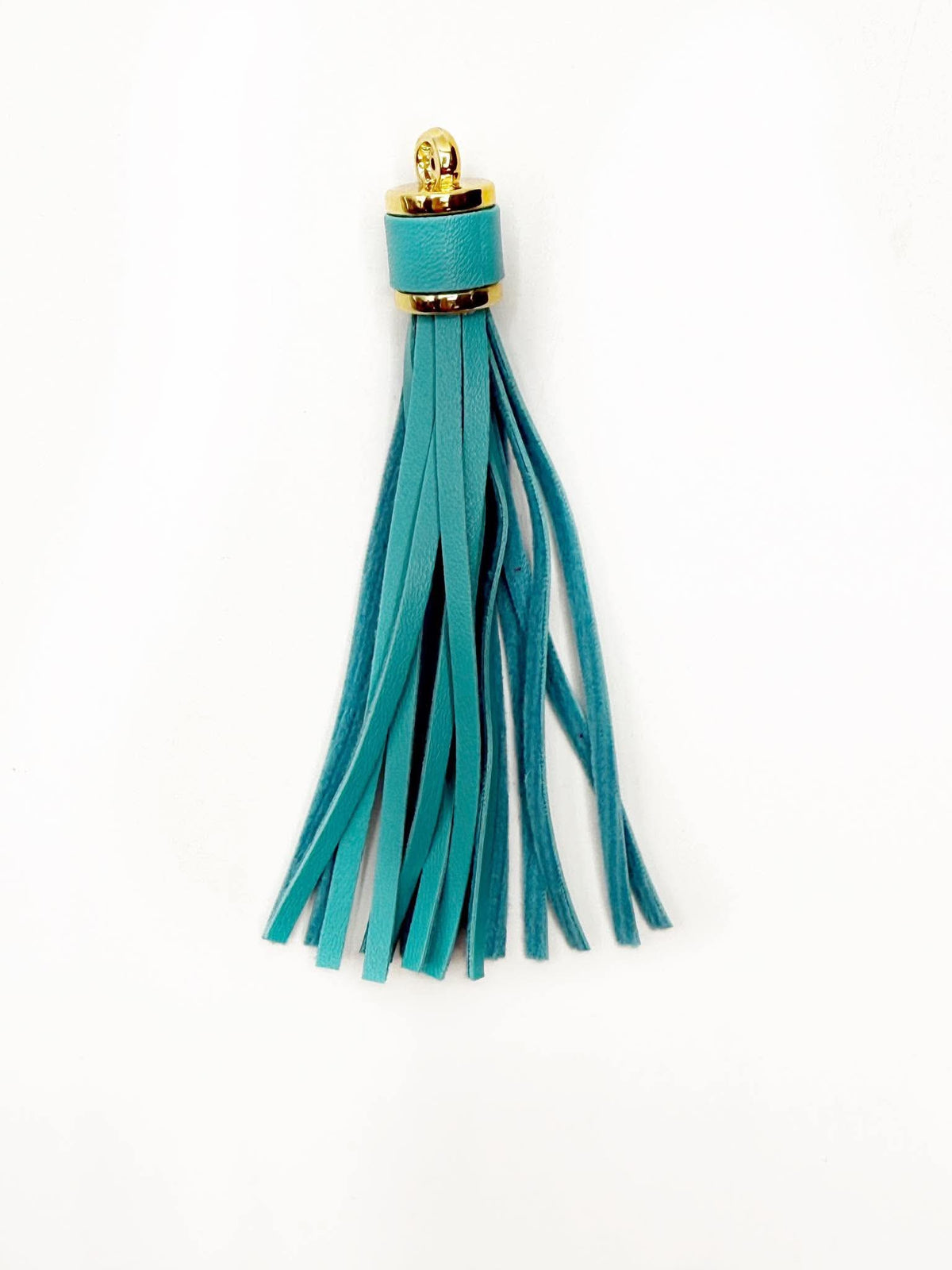 Gold Hardware Leather Tassels