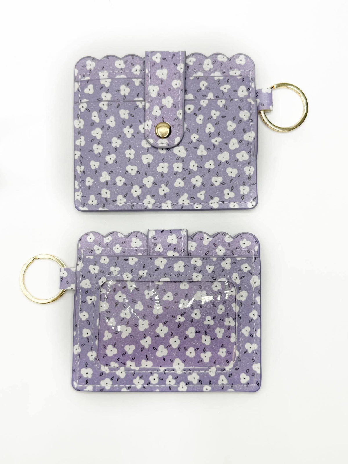 Purple Daisy Printed Wallets