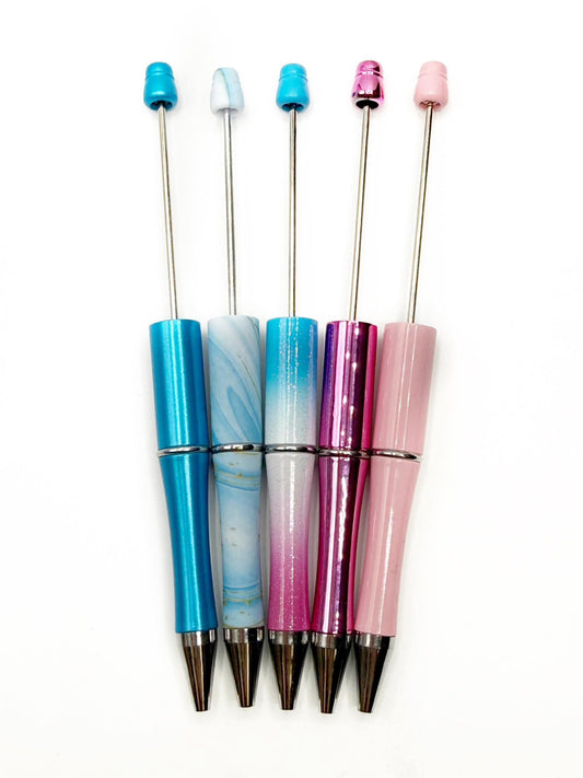 5 for $3 **PEN DEAL** Cotton Candy Beadable Pen Pack