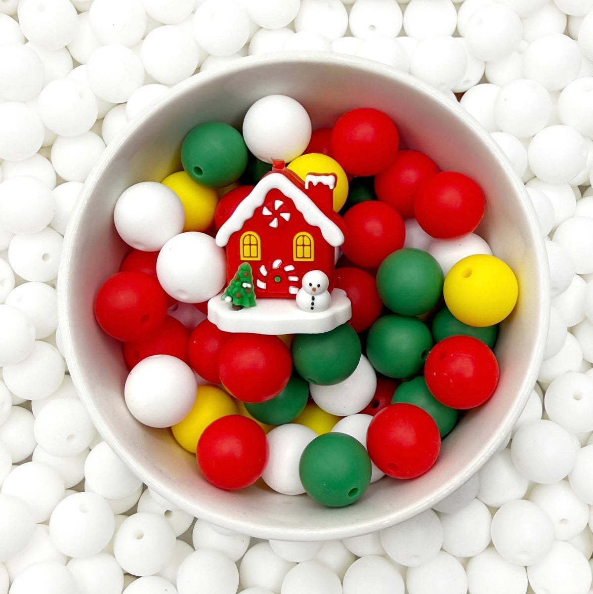 Home for the Holidays Focal Bead