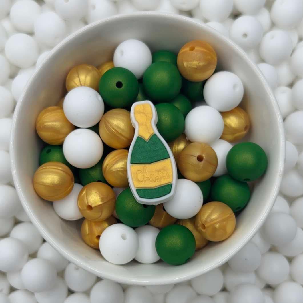 Perle focale champagne