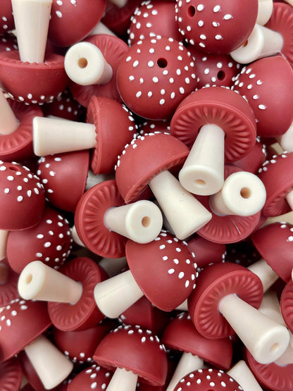 CTS Collab: Woodland Mushroom Boss Babe Focal Bead