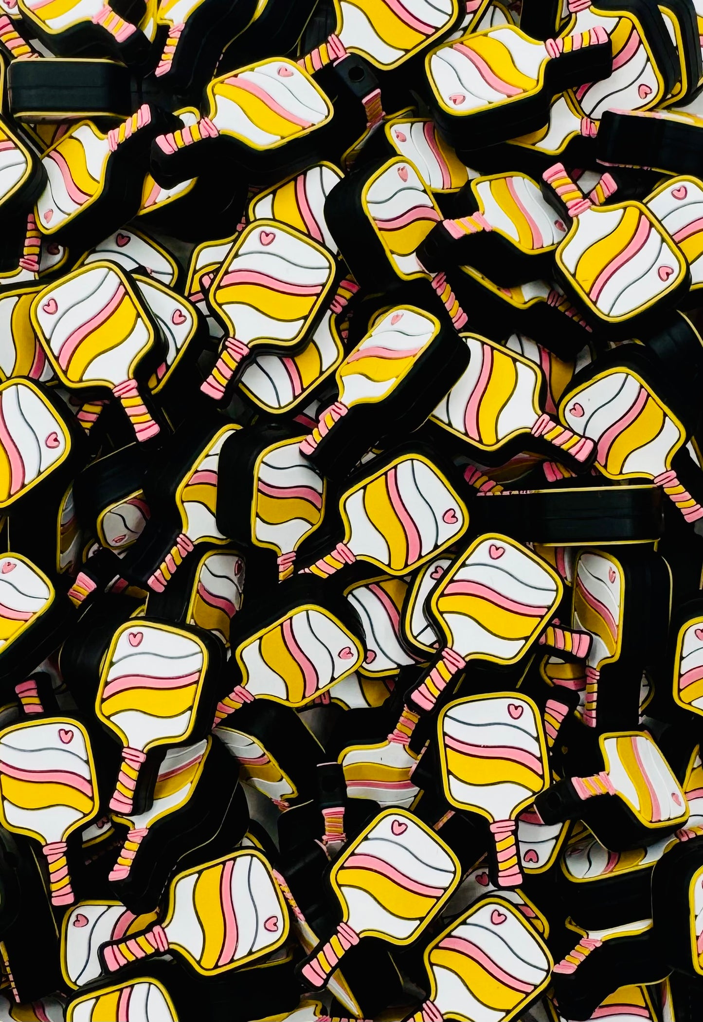 Pickleball Crush Paddle Focal Bead