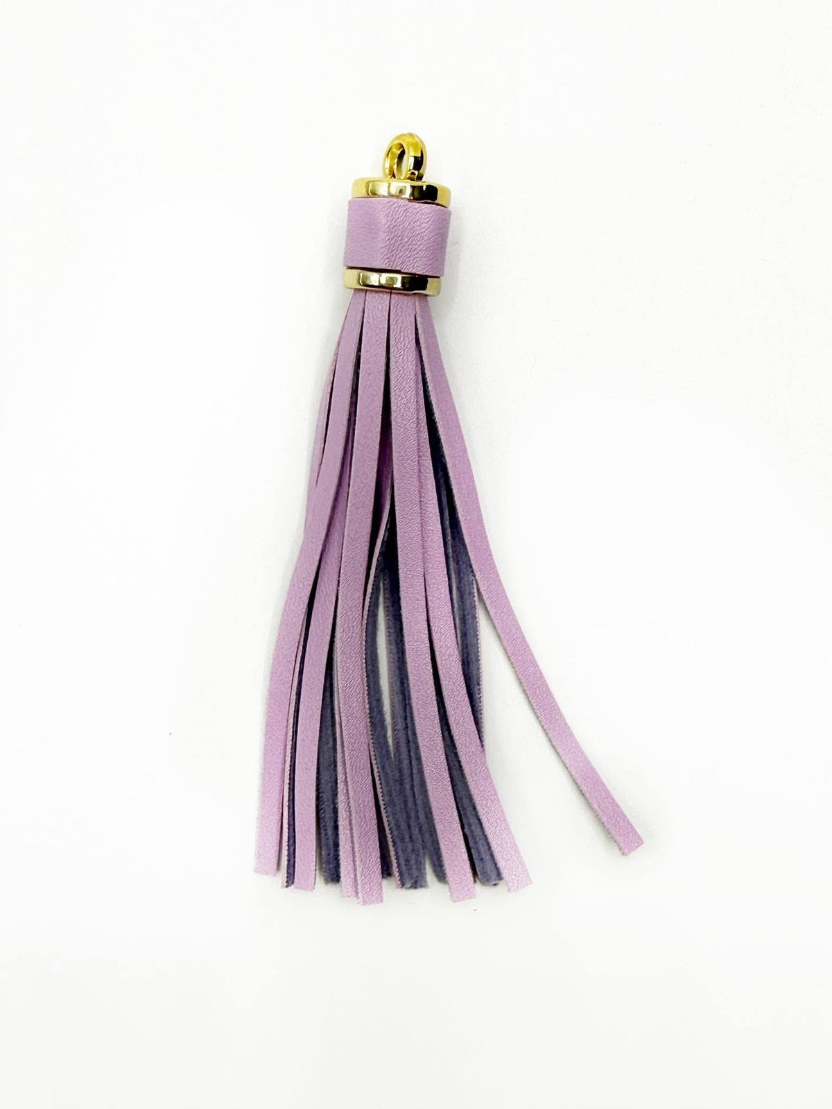 Gold Hardware Leather Tassels