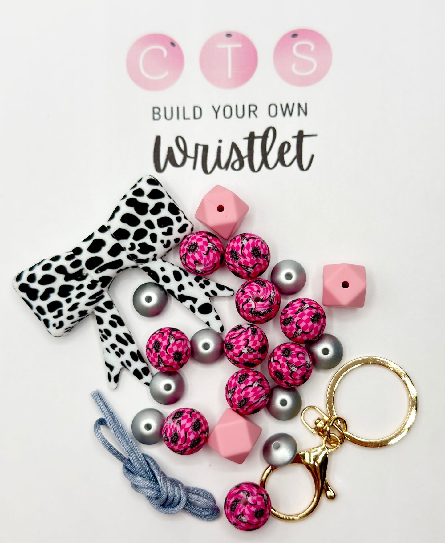 Rodeo Rose Big Bow Energy Wristlet Kit