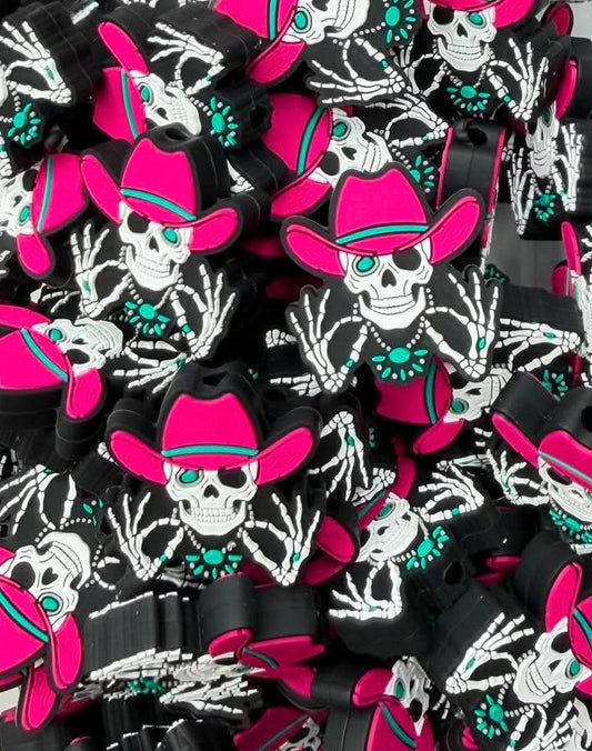 Haunted Cowboy Focal Bead