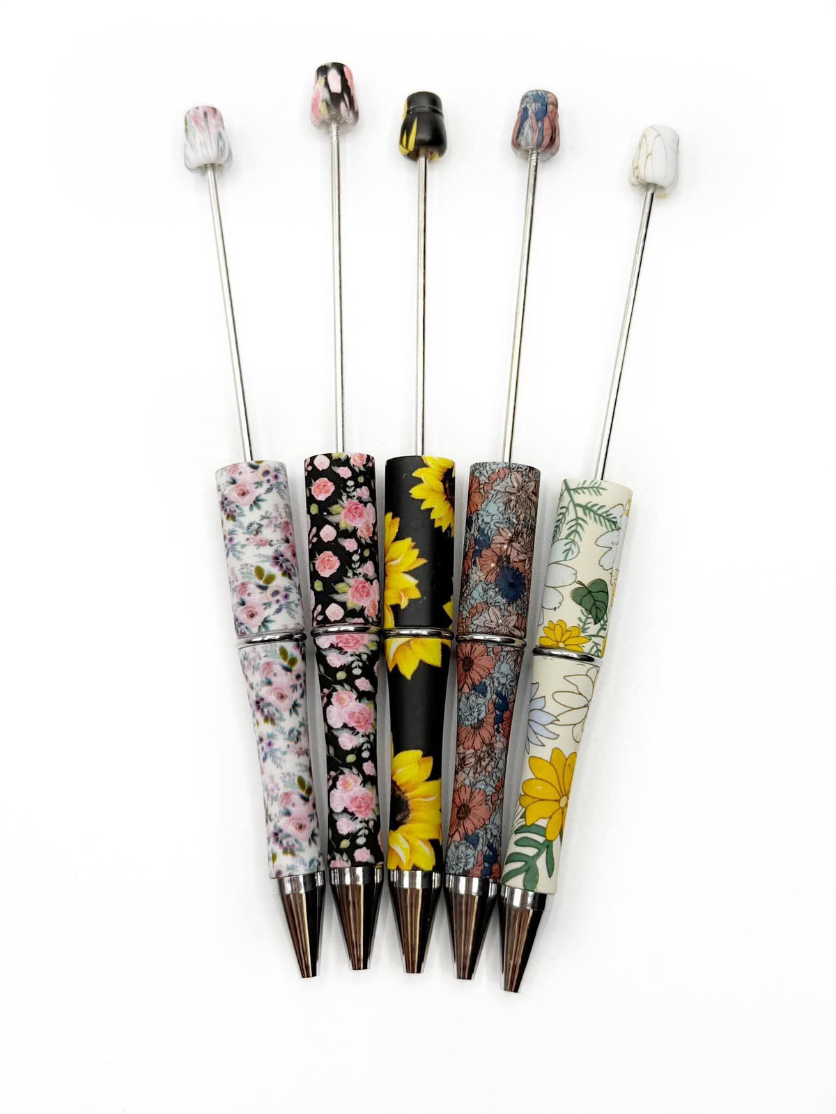 CTS Creation : 5 pack - Mélange de stylos imprimés floraux**Brevet en attente**