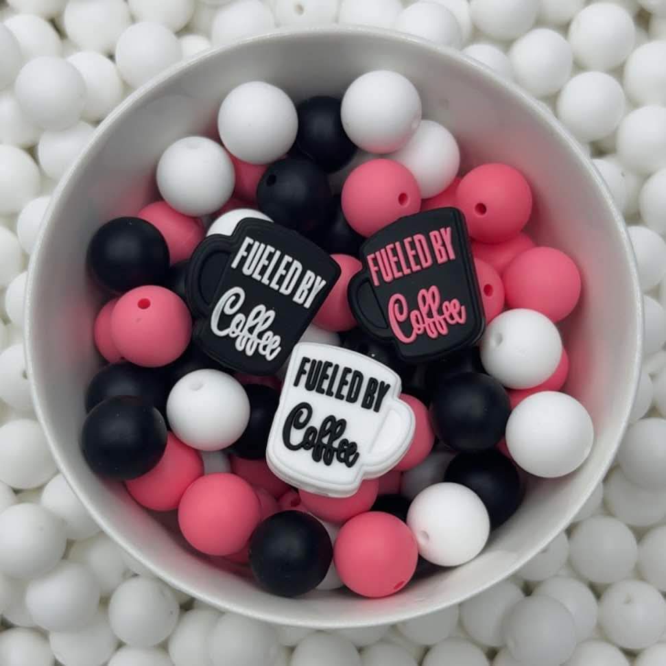 Fueled By Coffee Mug Focal Bead