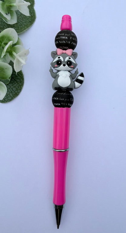 Sweet & Sassy Trash Panda Focal Bead