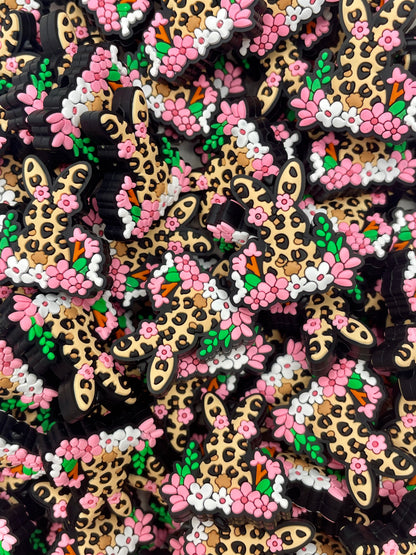 Leopard Bunny Focal Bead