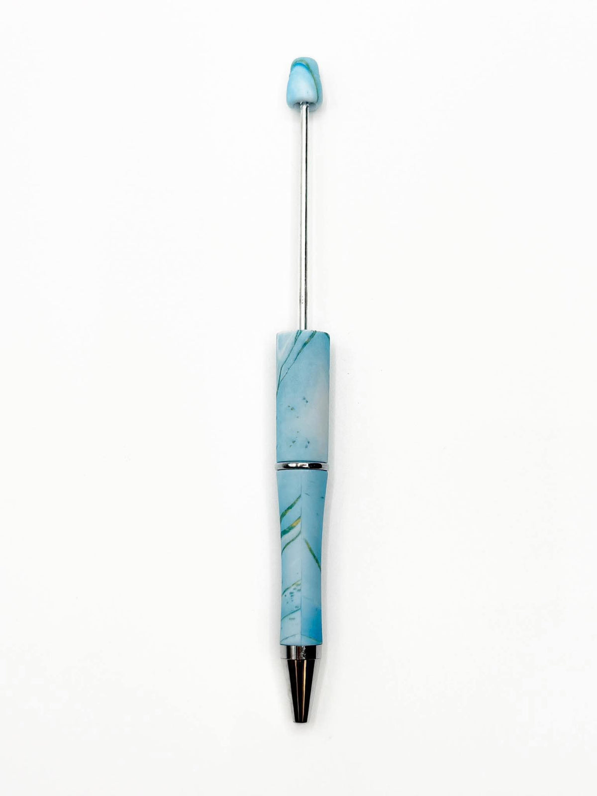 Stylos à billes en plastique marbré