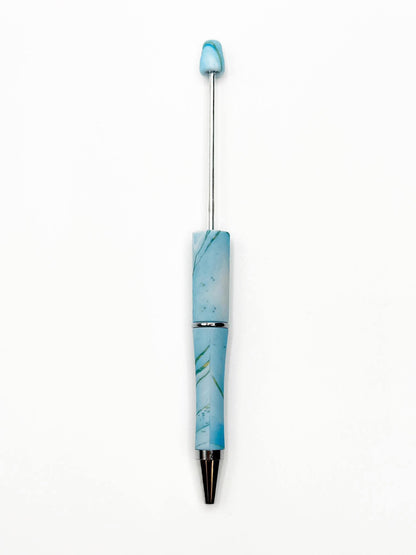 Stylos à billes en plastique marbré