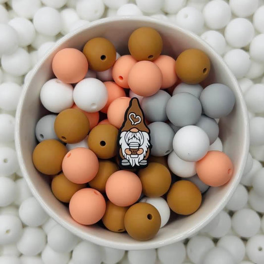 Gnomebody Touch my Coffee Focal Bead
