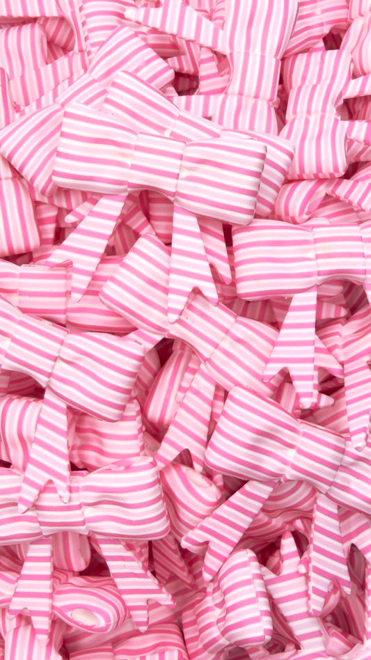 CTS Creation: Pink Stripes Big Bow Energy
