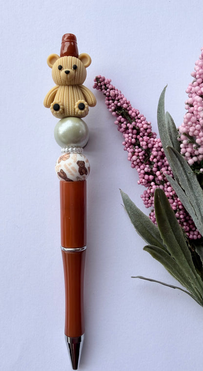 Stuffed Teddy Focal Bead
