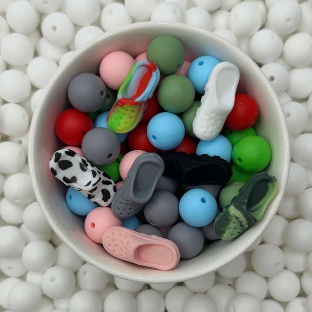 Création CTS : Perle focale pour chaussure sabot