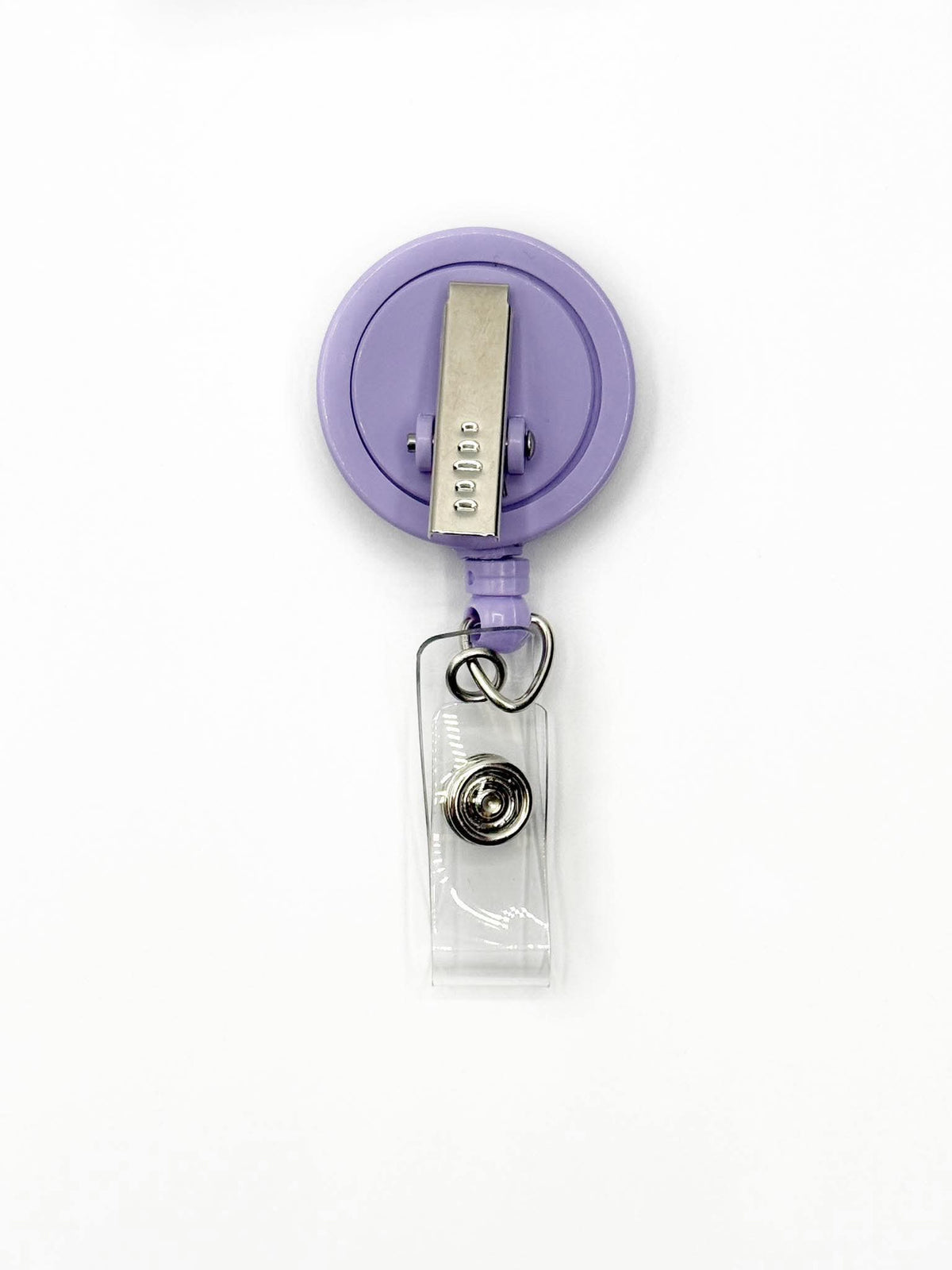 LAST CHANCE: Purple Alligator Clip Badge Reels