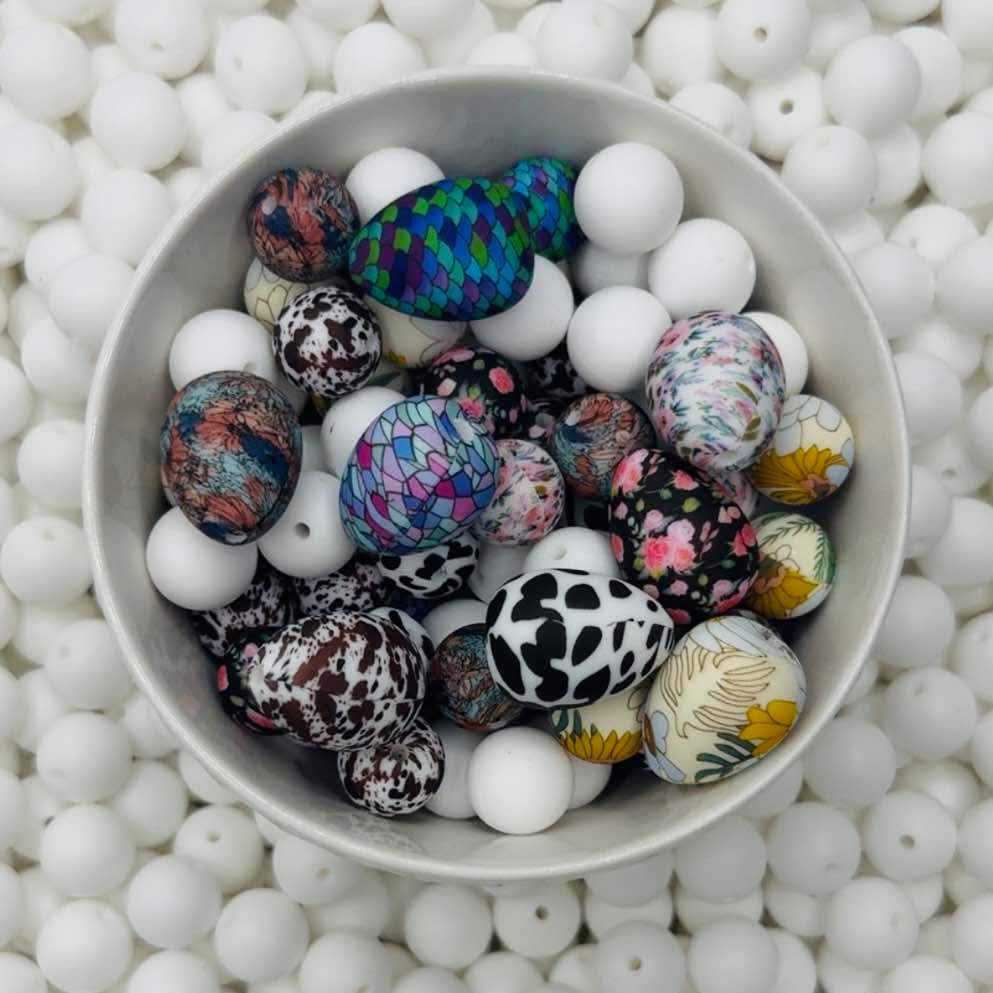 CTS Creation: Printed Egg Focal Bead