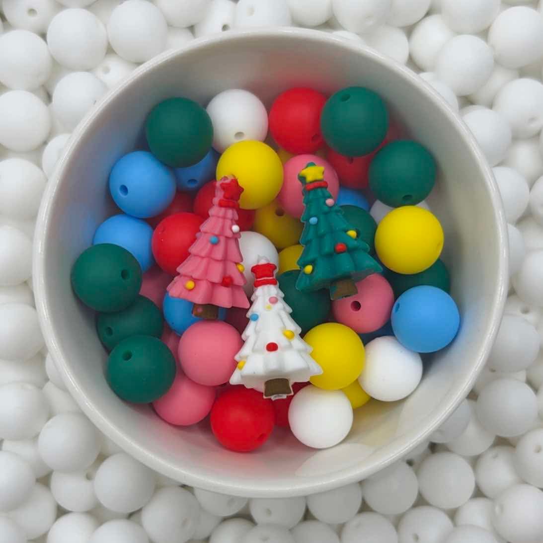 3D Christmas Tree Focal Bead