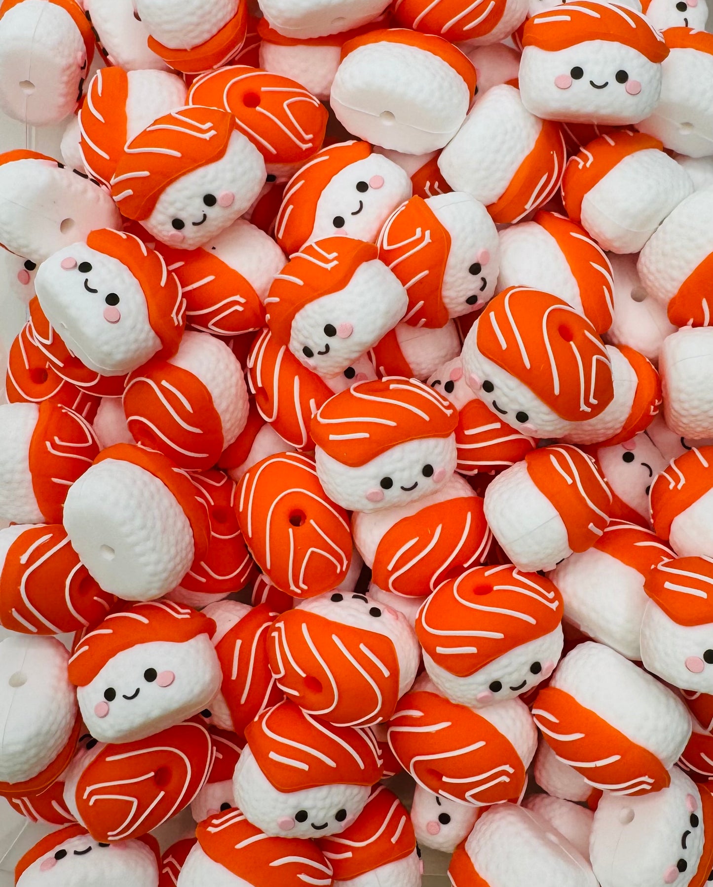 3D Sushi Roll Focal Bead
