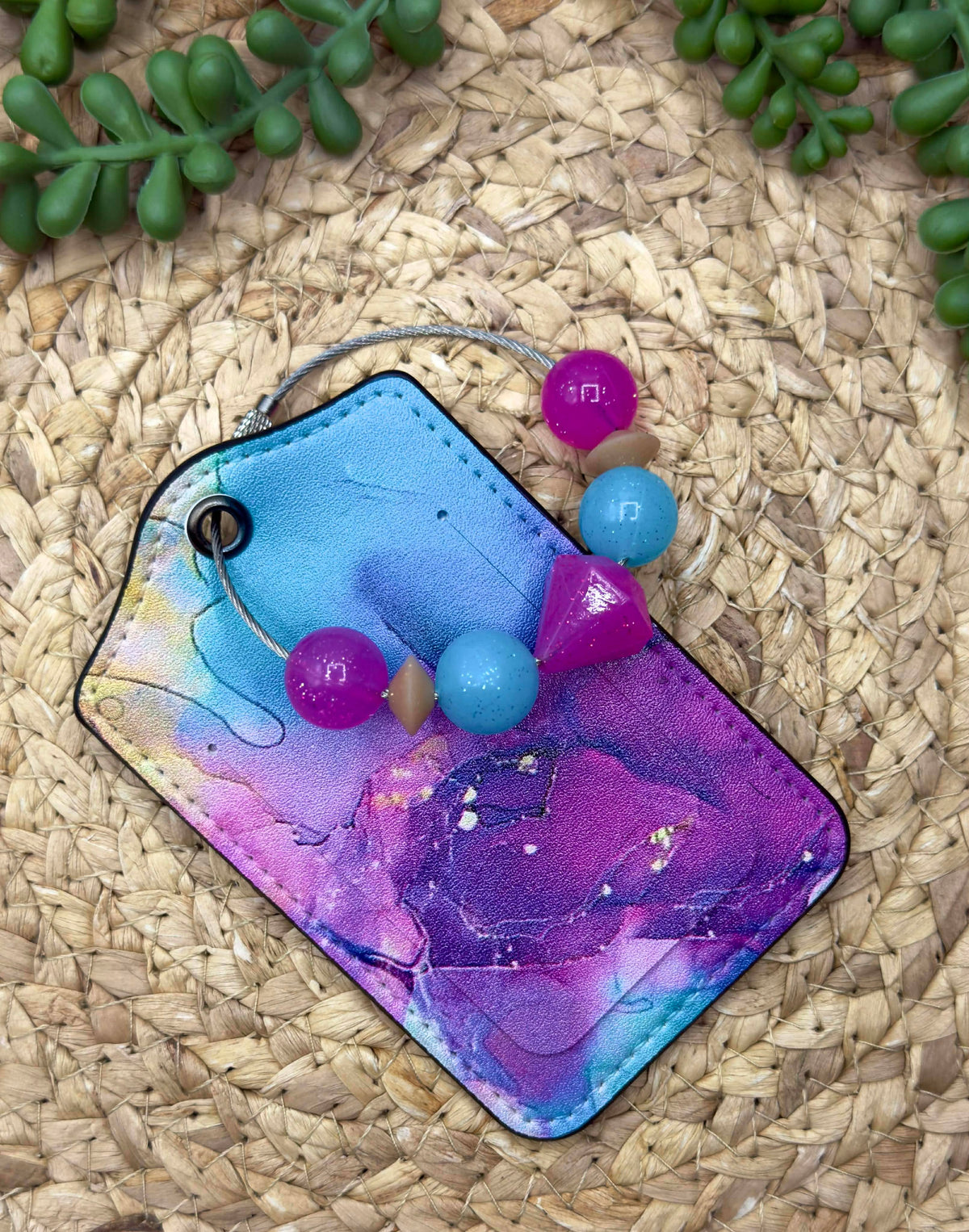 *Watercolor Marble Luggage Tag Kit – CTS Wholesale Silicone