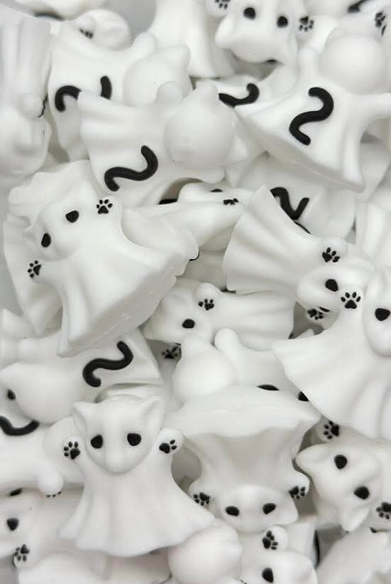 Scaredy Cat Focal Bead
