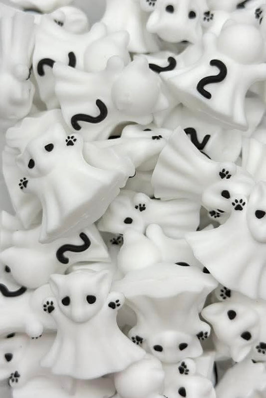 Scaredy Cat Focal Bead