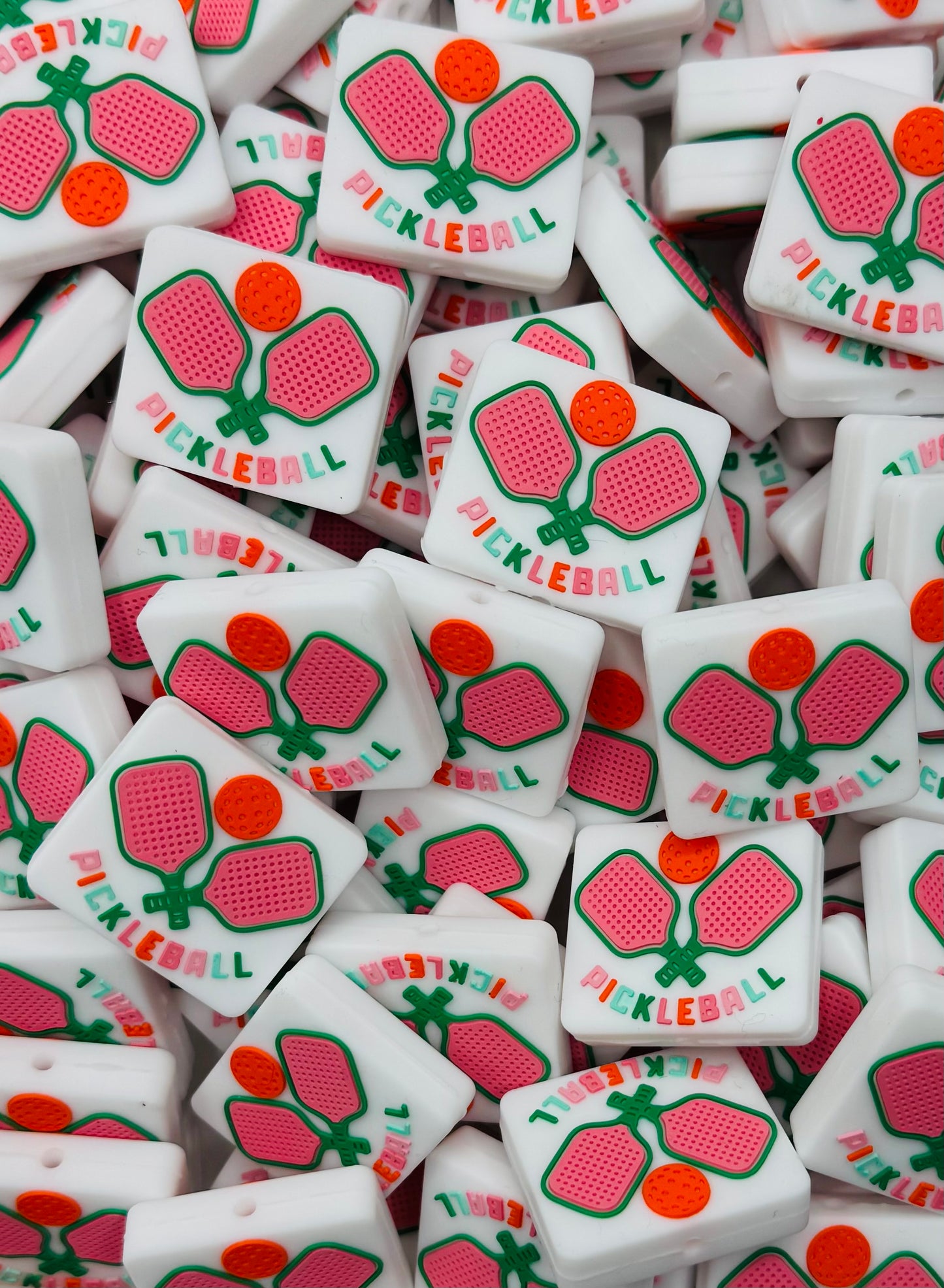 Pickleball Partners Focal Bead