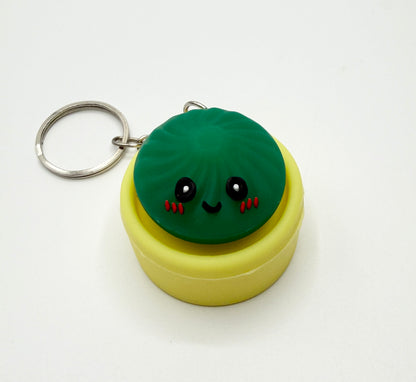 Dumpling Clicker Keychains