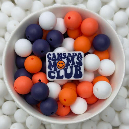 Perle focale personnalisée du Cansada Moms Club