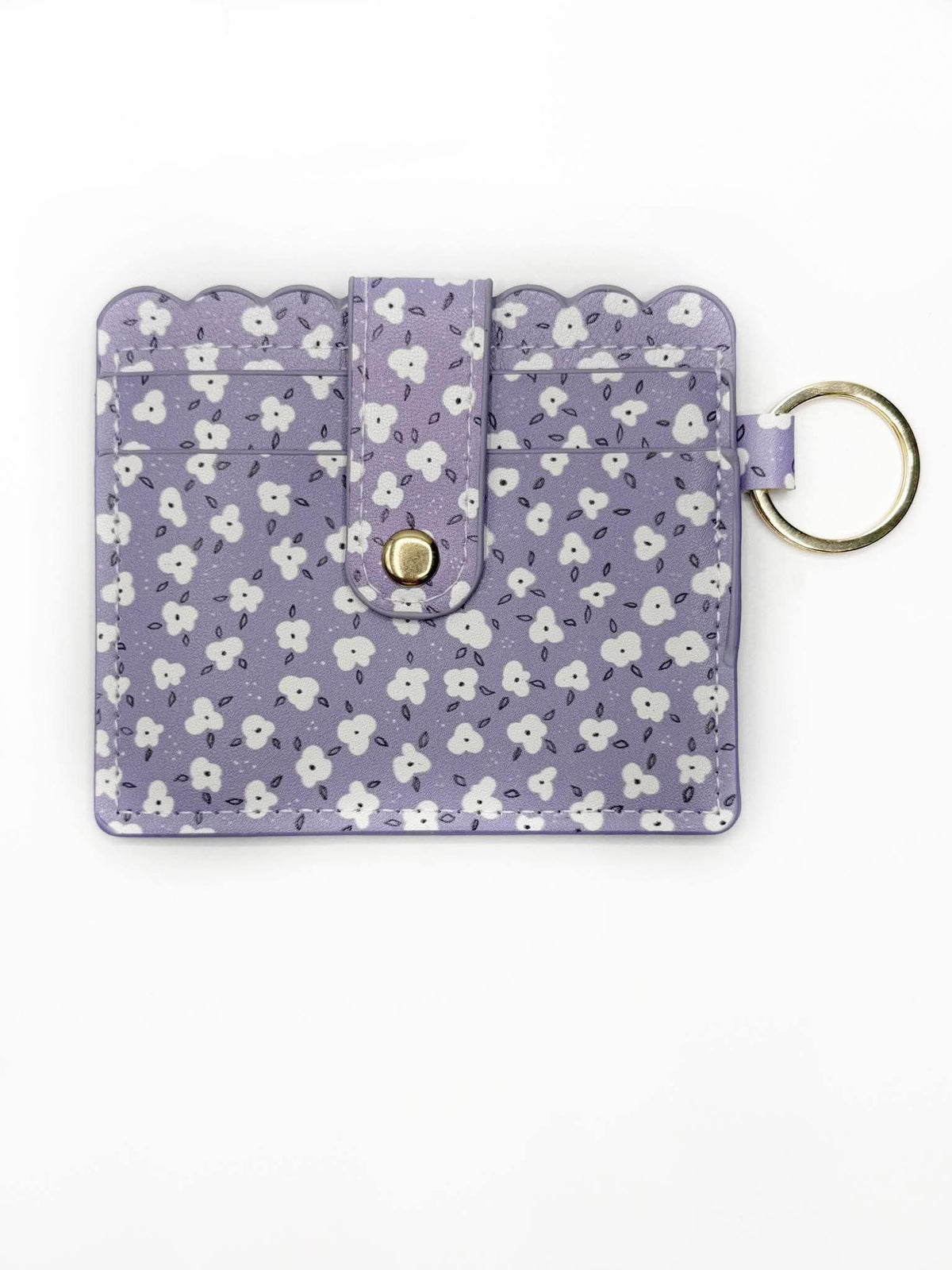Purple Daisy Printed Wallets
