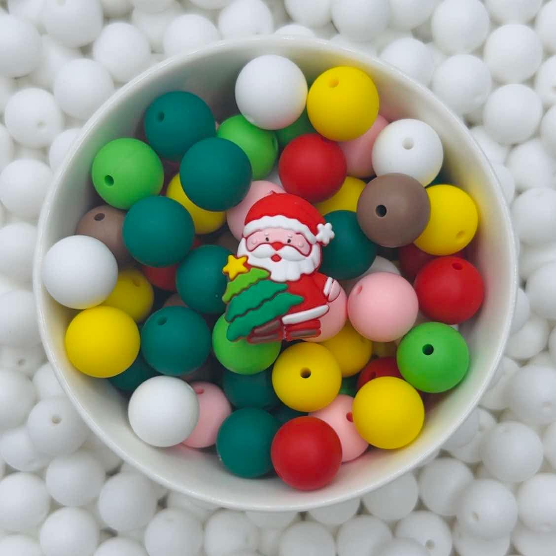 Santa's Favorite Tree Focal Bead