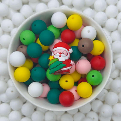 Santa's Favorite Tree Focal Bead